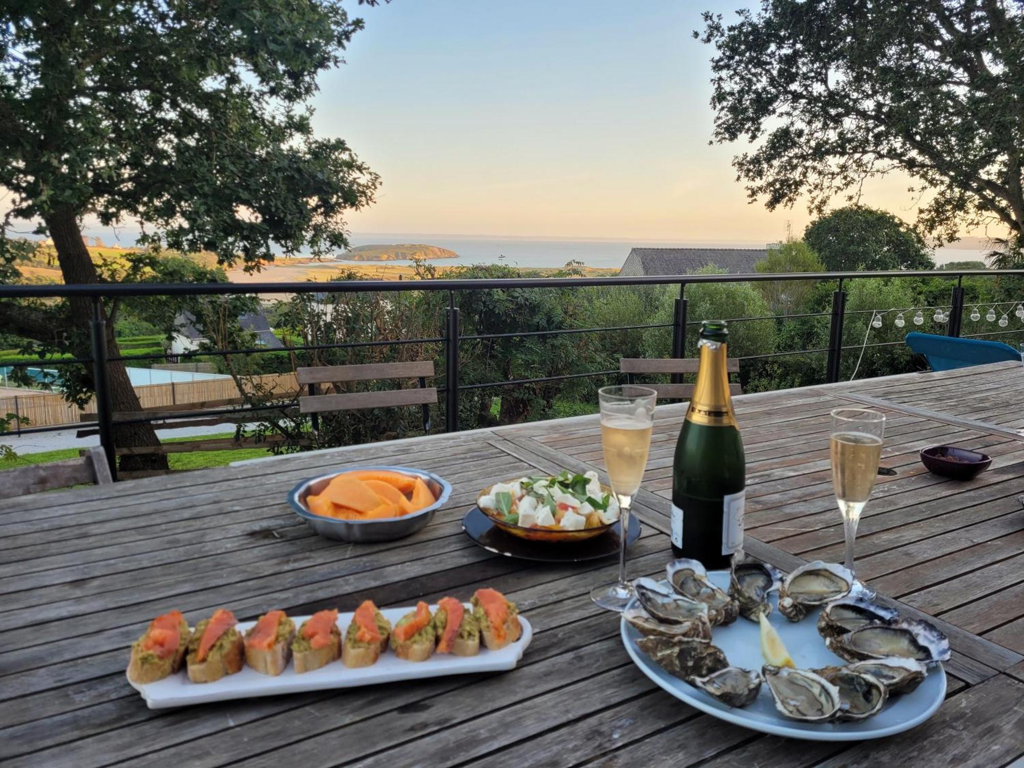 Maison Anemone - Vue Mer - Crozon, Bretagne Екстериор снимка