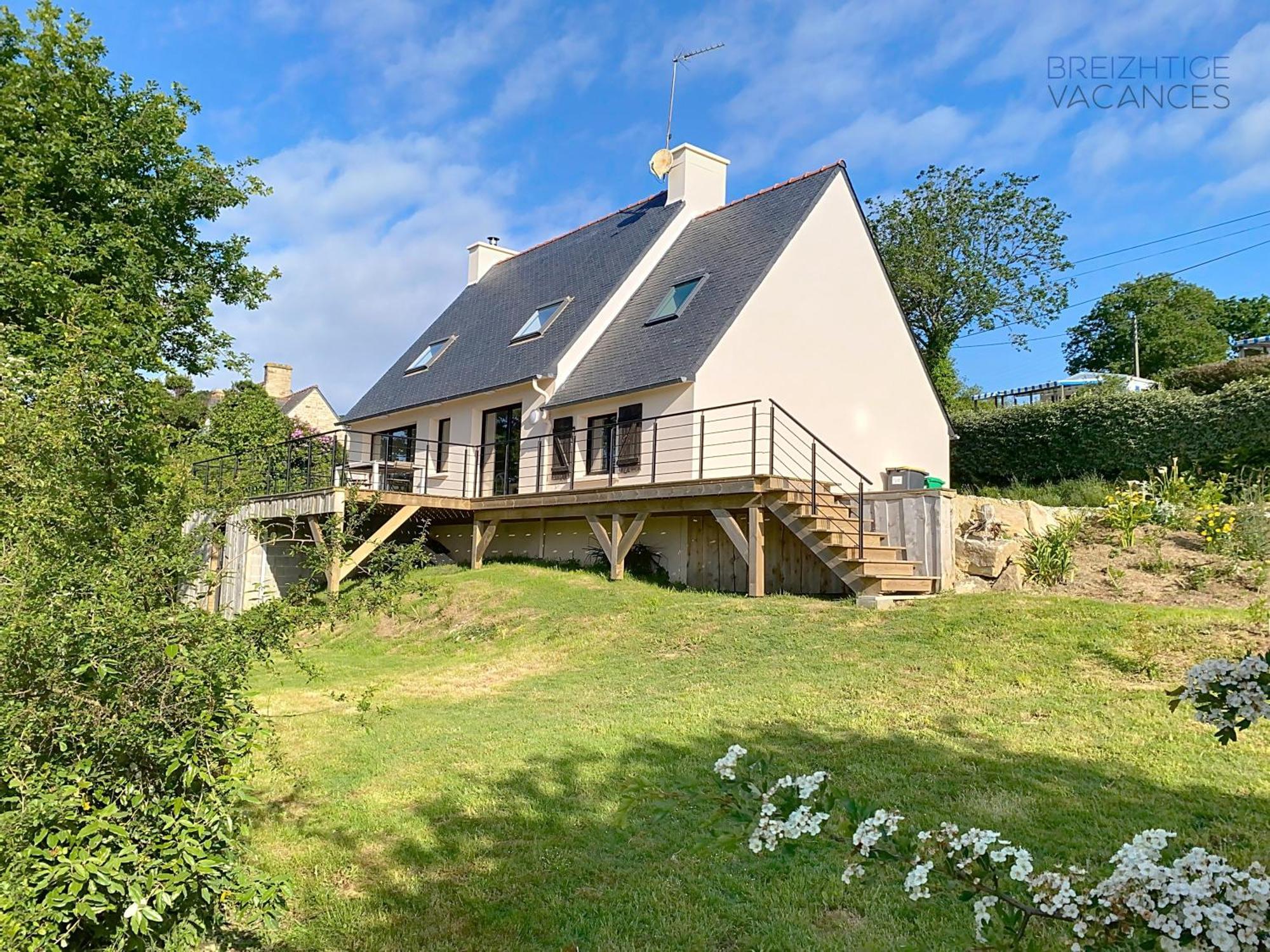 Maison Anemone - Vue Mer - Crozon, Bretagne Екстериор снимка